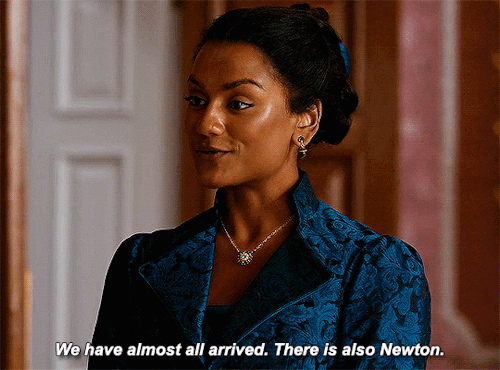 Lady Danbury Meeting Newton | Bridgerton 2.01