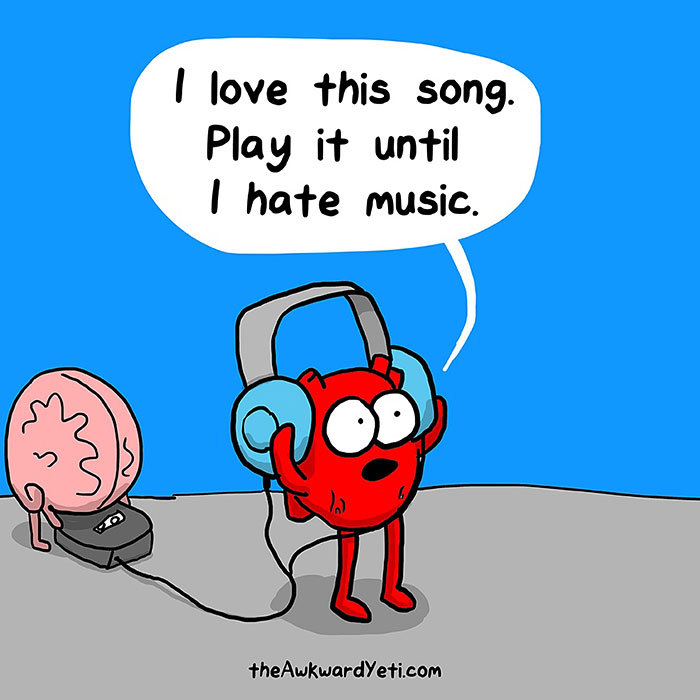 Head VS. Heart: 25 Funny Webcomics Show Our Inner Struggle Between Intellect and