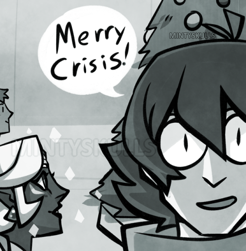 mintyskulls: They’d probably have a hologram tree and a bunch of other Earth holiday stuff Based off this vine Don’t repost or use without proper credit, ask first please. 