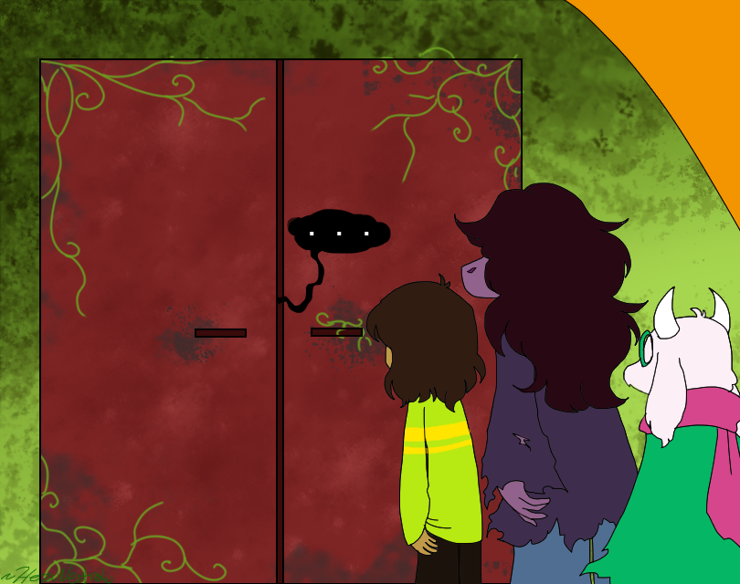 hezuart: *ME, POUNDING ON THE BUNKER DOORS, SOUTH OF HOMETOWN*:  “OPEN THESE DOORS