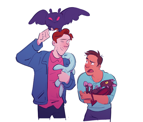 unsolvedt:this week on buzzfeed unsolved: Ryan and Shane Take Care of Baby Cryptids For The First Ti