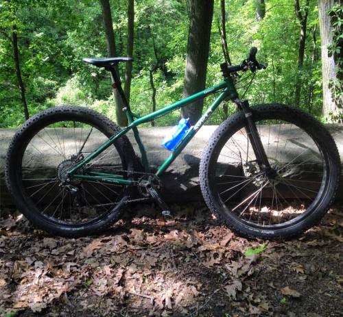 drumminglarrylar:#surly #krampus #mtb #jawnbetight (at Belmont Trails)