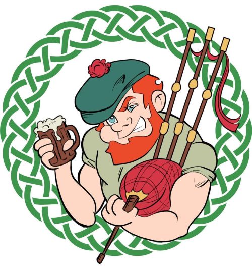 The Official Mascot For The Groggy Piper Pub - The Fictitious Local Hangout For Characters In The Comic