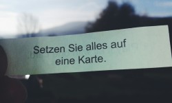 bordsteinpoesie:  “Setzen Sie alles