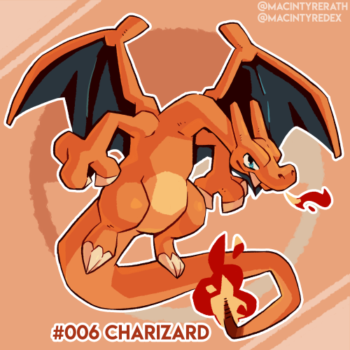 New Pokédex entry added!No.006 Charizard