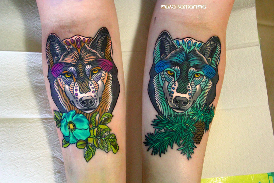 watercolortattoomecca:  Artist: Nikasmarina
