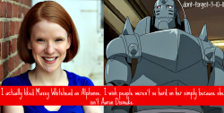 dont-forget-3-10-11:  I actually liked Maxey Whitehead as Alphonse. I wish people weren’t so hard on her simply because she isn’t Aaron Dismuke. 