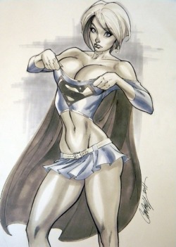 xkryptonianx:  Power Girl trying to fit in