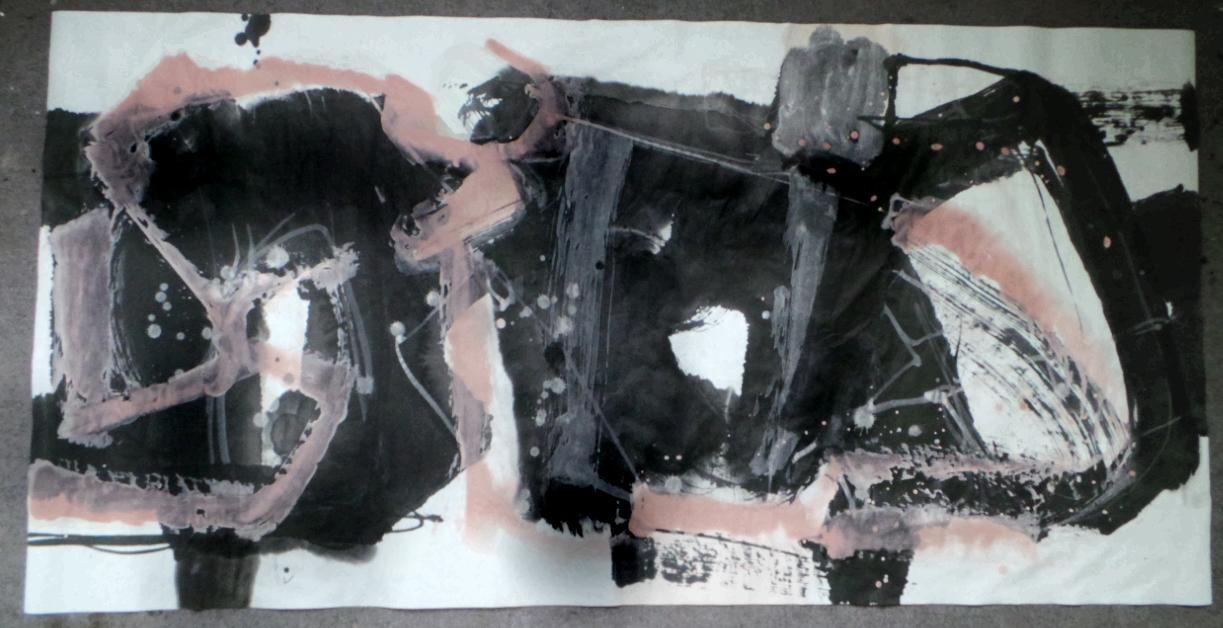 Paul Lorenz
Untitled
Ink and gouache on rice paper
68 x 136 cm
Shangyuan Art Museum