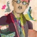 davidhudson:James Joyce, February 2, 1882 – January 13, 1941.Illustration by Delphine