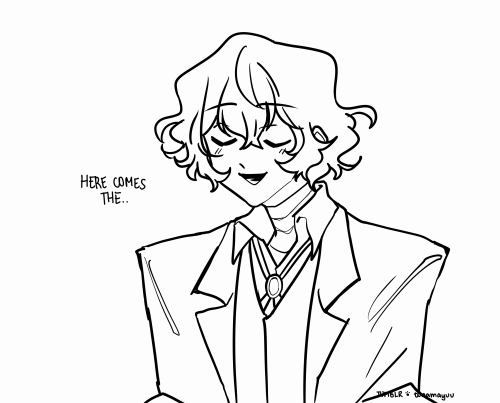 tunamayuu:congrats anon, you made a dazai very happy today This made me so happy and it is too cute 