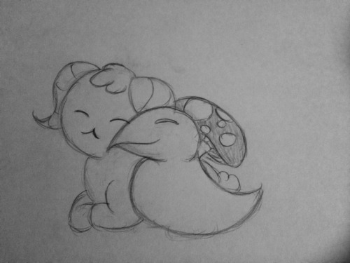 lil-mizz-jay:  autismangstandpromiscuity:You brought this upon yourselves. I’m crying at how cute this is help. Cwow x Musheep Fwend-Shipping
