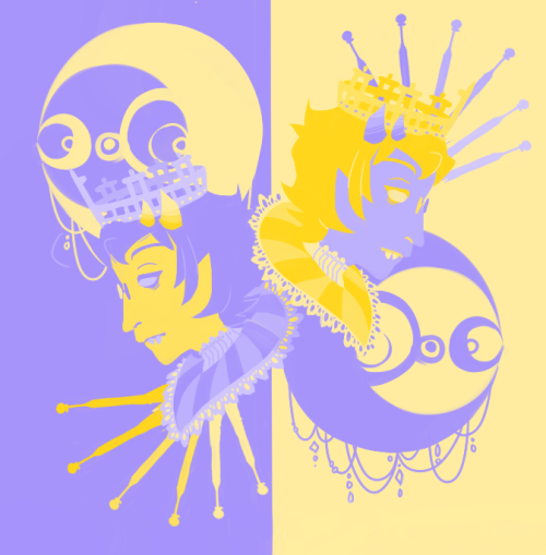 chuchumi:prince of two moons(I cheated and added another yellow to balance out the palette wink wonk