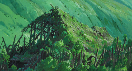 mashironn:  Mononoke Hime’s scenery in 1080p (click to enlarge). 