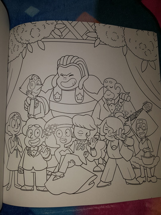 love takes work — steven universe coloring book outline and