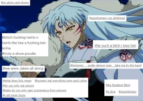 jadedownthedrain: Tags on my Inuyasha posts - boys edition.