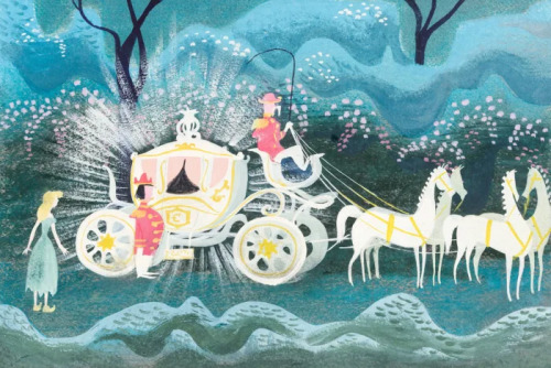 Cinderella Concept Art By Mary Blair.