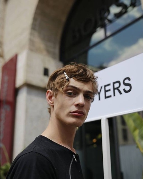 damplaundry:  Charlie James at MFW S/S 2016 porn pictures