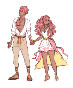 Ray and Rosie: updated designs ^o^