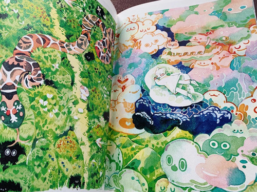 maruti-bitamin:New art book! “Layers”52pgs/ 48 paintingsvellum cover/ texture paper insideAvailable 