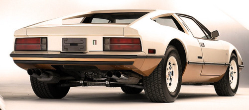 De Tomaso Montella, 1973. Also know as the Pantera II 197x, or 7x, designed by Tom Tjaarda and built