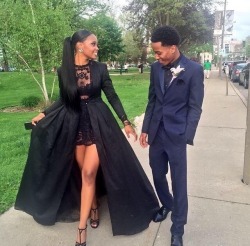 Mandalay-Bae:  Chanel-And-Louboutins:  Super Obsessed With Her Prom Dress , She Slayed