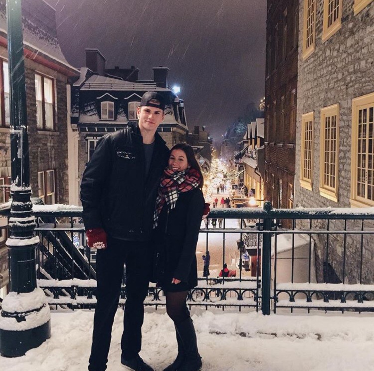 Wives and Girlfriends of NHL players — Audrey Dionne & Samuel Morin