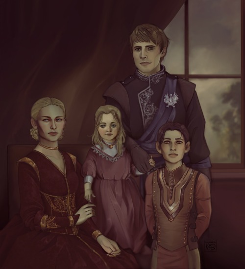 taliaferros: presenting   the   ferelden   royal   family,   circa   9:38   dragon.so i commissioned