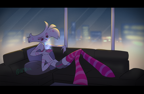 16th-aria:late night texting