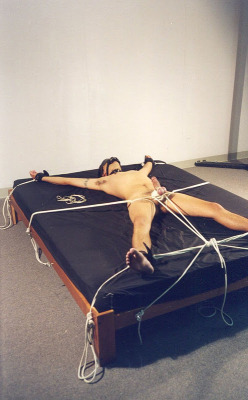 softcuteboy:  edgedbeyond:Ready for the edging of his life 💦💦   Restrained 🥰
