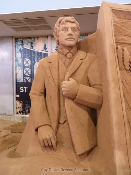 “Edvard Munch” and “The Scream”Tottori Sand Museum, Japan, March 2018.