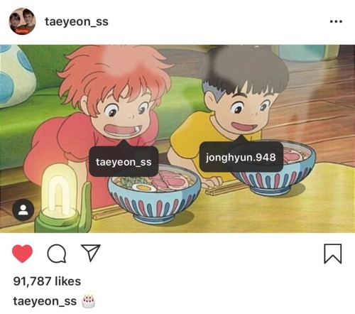 ultrakdramamama: SO CUTE! Taeyeon’s instagram update for Jonghyun’s birthday200408 