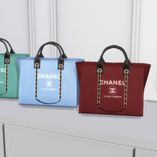 xplatinumxluxexsimsx: Chanel Deauville Luxury Tote Bag Vol.3 Now on my Patreon *PUBLIC RELEASED/FREE