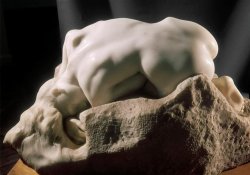 Artsnquotes: Auguste Rodin,  The Danaid,  1889, Marble,  Rodin Museum, Paris “Anybody