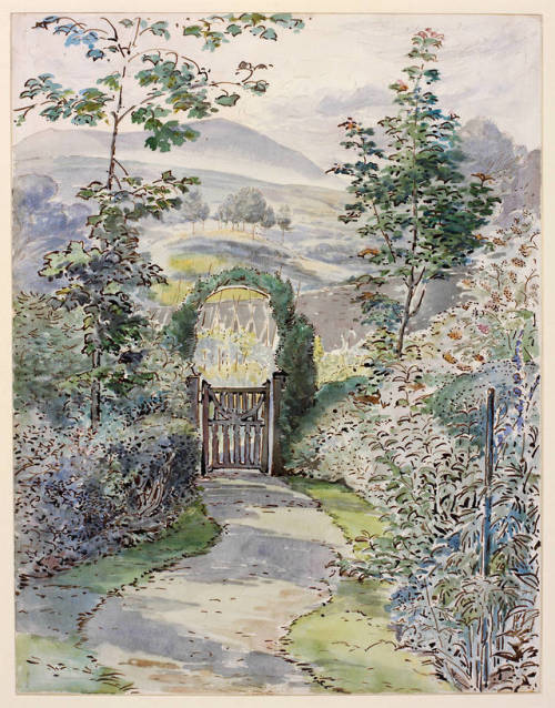 theartistsmanifesto: At Evening’s Close by Helen Beatrix Potter (ca. 1902).