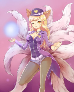 league-of-legends-sexy-girls:  Popstar Ahri