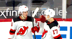 Nico Hischier Jack Hughes GIF - Nico Hischier Jack Hughes New Jersey Devils  - Discover & Share GIFs