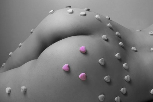 incestualangels: Happy Valentines Day, Daddy!  You get to lick them off me and you don’t 