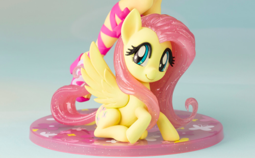 Limited Edition Glitter Colour Variant Fluttershy!Showing off that jaundice Available for pre-order 