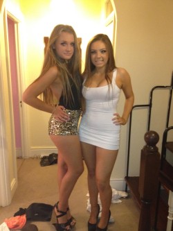 Slut On The Right Needs Banging So Hard!