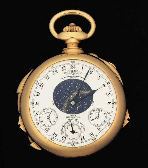 Sotheby’s versteigert erneut Patek Philippe Henry Graves Supercomplication