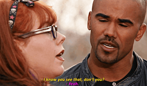 I KIND OF LOVE YOU, DEREK MORGAN. // I KIND OF LOVE YOU, PENELOPE GARCIA. (5X21)