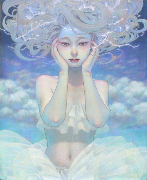 supersonicart:  Miho Hirano’s “The Beauties of Nature” at Corey Helford.Currently on view at Corey Helford Gallery in Los Angeles, California is artist Miho Hirano’s devastatingly gorgeous exhibition, “The Beauties of Nature.”Hirano’s