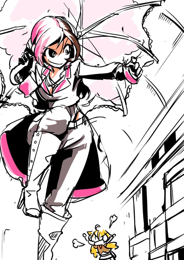sketchfanda:  thefingerfuckingfemalefury:  thekusabi:  Neo and Yang. By キシリ
