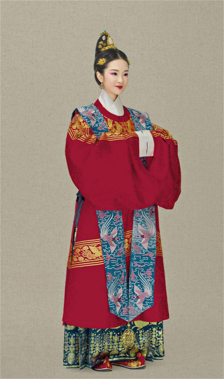 hanfugallery:Formal Chinese hanfu in Ming dynasty style by 但使相思 
