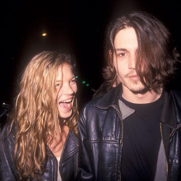 feelingthe90s:  Johnny Depp and Kate Moss.