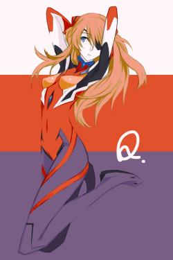 united-religions:  Probably my favorite fanart of Asuka http://united-religions.tumblr.com/ 