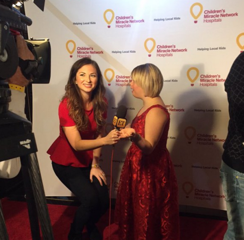 Lauren attends the Band Together for the Kids Winter Wonderland Ball in Los Angeles, California on D