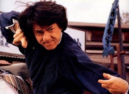 lv-0056:  Bruce Lee (Lee Jun Fan) - The Way of the Dragon (1972) Jet Li (Li Lian Jie) - Fist of Legend (1994) Jackie Chan (Kong-sang Chan) - The Legend of the Drunken Master (1994)   I’d switch out Jackie Chan and put in Donnie Yen. He’s WAY