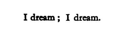 soracities:Virginia Woolf, The Waves[Text ID: “I dream; I dream.”]